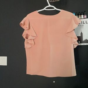 pink blouse